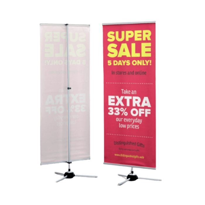 Banners e Wind Banners - exemplo
